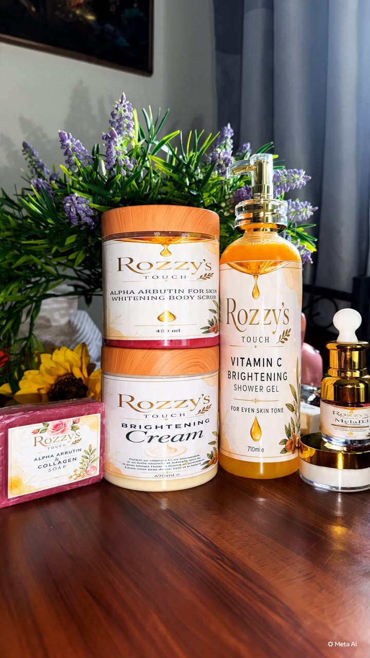 Collection de soins Rozzy’s Touch